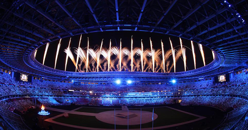 東京奧運會閉幕式舉行