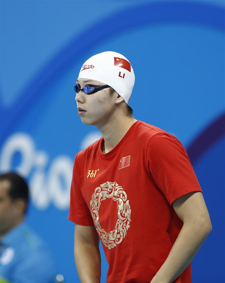里约奥运会男子200米仰泳:李广源晋级半决赛