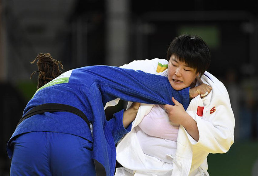 女子柔道78公斤以上级 于颂晋级半决赛 协会