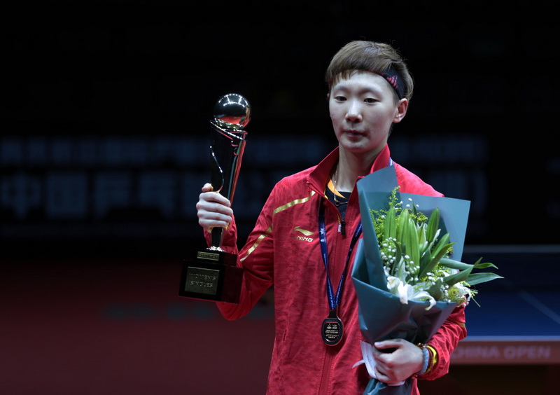 中国公开赛：王曼昱获女单冠军