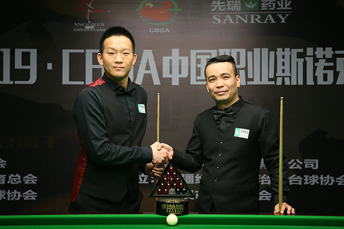 The final battle of the China Tour ends Zhang Yong 5-2 Ma Chunmao wins his first championship