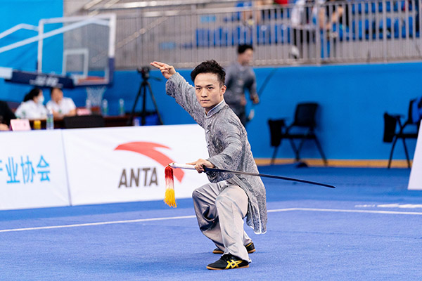 全运会武术套路资格赛 太极拳太极剑全能杨顺洪折桂