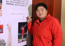 鞏立姣參與錄制《中國奧運人語錄》