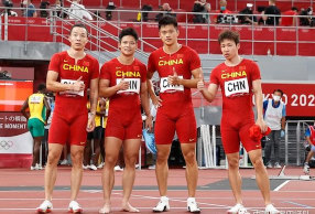 China's first Olympic men's 4x100m relay medal means a lot, says Su