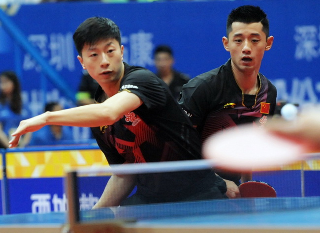 四对中国队组合晋级国际乒联中国公开赛双打四强 