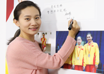 張楠參與錄制《中國奧運人語錄》
