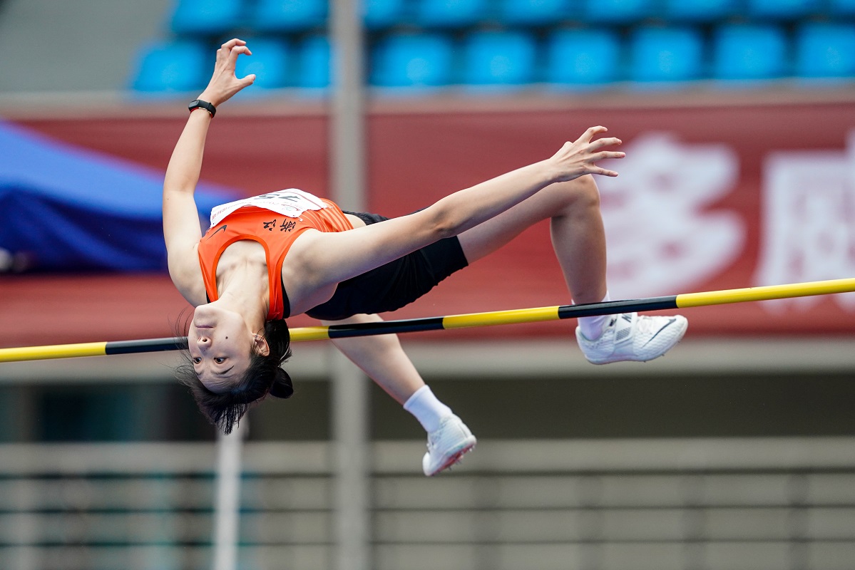 2020年全国田径锦标赛:女子跳高决赛 黄敏夺冠 