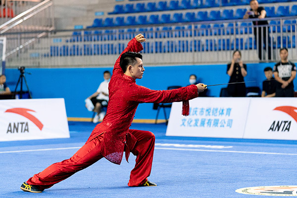 全运会武术套路资格赛 太极拳太极剑全能杨顺洪折桂