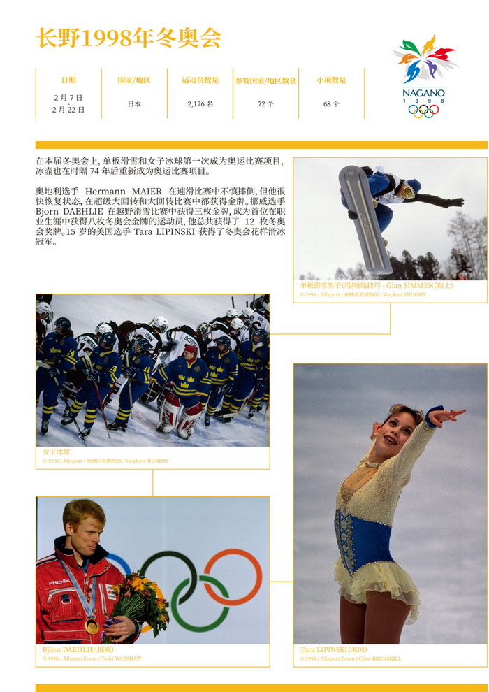 长野1998年冬奥会