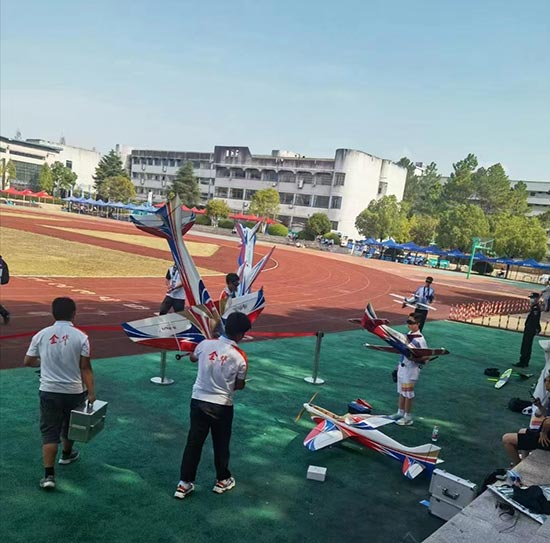 浙江省运动会航天航空模型比赛全部结束